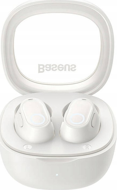 Kufje Baseus Bowie WM02 TWS pa tela, Bluetooth 5.3, ngjyrë krem