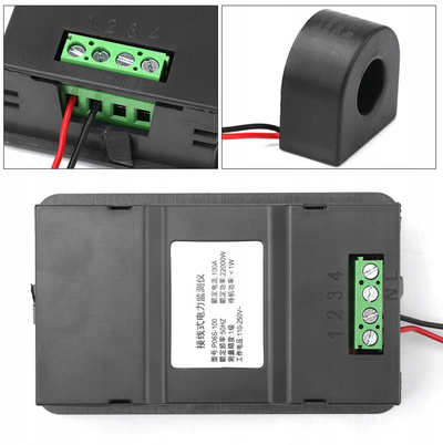 Matës energjie AC P06S 100, 100A, me ekran LCD