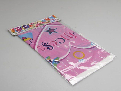 Mbulesë tavoline Beniamin Princess, plastike, 180x108cm, rozë