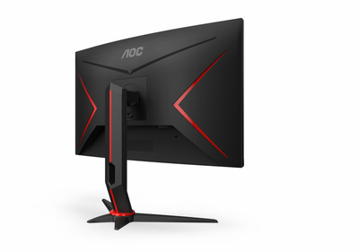 Monitor gaming AOC C27G2Z3, 27" Curved Full HD, VA, i zi e kuq