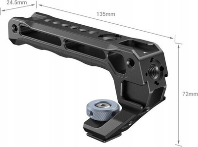Dorezë sipër kamerë SmallRig Top Handle Lite 3764, montim cold shoe, alumini, e zezë