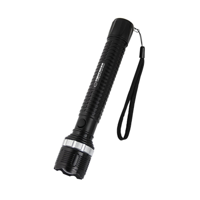 Dritë dore Esperanza Epione XL, LED 1W 100 lm, rezistente ndaj ujit, e zezë