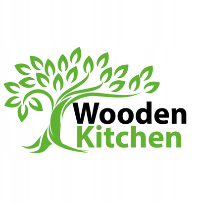 Вртлива даска за пица Wooden Kitchen, 35 cm, природно дрво, кафеава