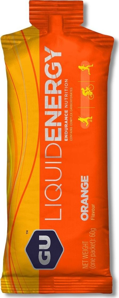 Xhel energjie GU Liquid Energy, lëng, për sportistë
