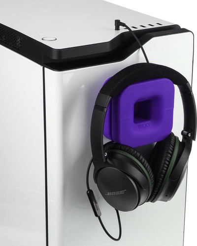 Mbajtëse magnetike për kufje NZXT Puck BA-PCKRT-PP, silikon, për mbledhje kabllosh, vjollcë