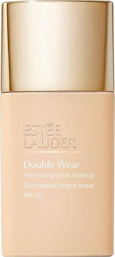 Fondatinë Estée Lauder Double Wear Sheer Matte, SPF20, 30ml, ngjyra 1W1 Bone