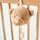 Loder me muzik Bear TEDDY - 16 cm - Teddy Caramel
