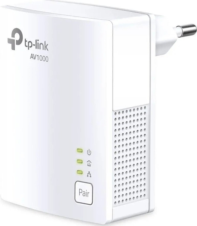 Пауерлајн адаптер TP-Link TL-PA717KIT, 1000 Mbps, Гигабит Етернет, бел