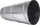Tub spirale çeliku Spiroflex Spiral Pipe Rolled Rigid 160mm, gjatësi 1.5m, metalik