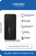 Stakllë mbrojtëse ekrani PEDEA për Samsung Galaxy Xcover 6 Pro, xham i temperuar, transparencë e lartë