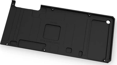 Backplate grafike EKWB EK Quantum Vector RTX 3080 3090, alumin, për ftohje me ujë, i zi