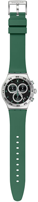 Orë dore për meshkuj SWATCH Carbonic Green YVS525, e gjelbër