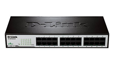 Switch rrjeti D Link DES 1024D, 24 porte, 10/100 Mbps, i zi