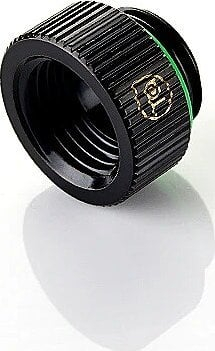 Adapter uji Bitspower Touchaqua, G1/4 mashkull në femër, set 2 copë, i zi