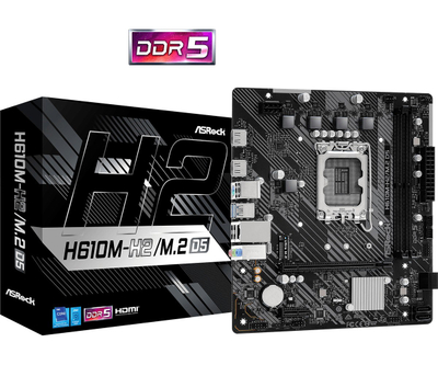 Матична плоча ASRock H610M-H2/M.2 D5