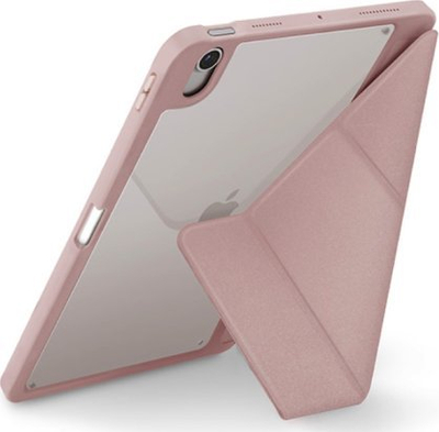 Mbështjellës tableti Uniq Moven për iPad Air 13", me vend për Pencil, me stand të brendshëm, rozë