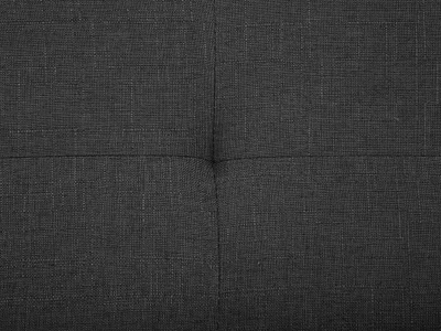 Француски кревет Eu Waterbed, 140x200cm, тапацир полиестер, темно сив