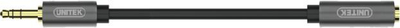 Kabllo argjendi Unitek Jack 3.5mm - Jack 3.5mm 1m (Y-C932ABK)