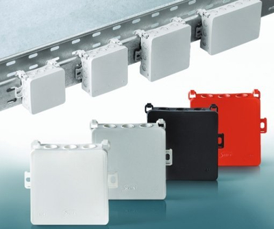 Kuti montuese Simet Box NT NS9 Fastbox, 135x90x40 mm, IP54, e zezë