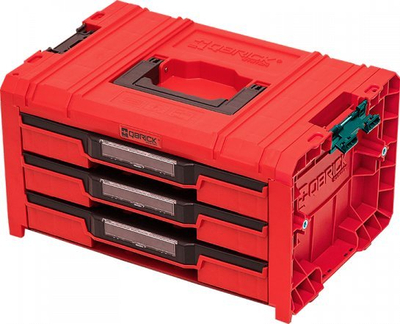 Organizues sirtarësh Qbrick System Pro Expert RED HD Drawer Organizer 3, 3 sirtarë, i kuq
