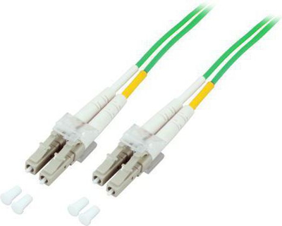 Kabllo optike Microconnect FIB551001, 1 m, LC, jeshile