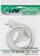 Kabllo zgjatues InLine Power Extension Type F, 1.5m, e bardhë