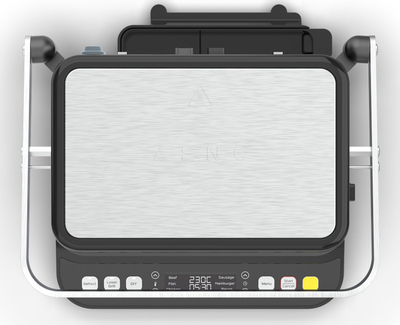 Grill elektrik Aeno AEG0005, 2000W, 32x22cm, gri