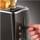 Toaster Russell Hobbs Matte Black 26150-56, 2 feta, çelik inox, i zi mat