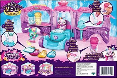 Set loje Moose Magic Mixies Mixlings Magic Potions Truck, kamion magjik me gjëra lojë brenda, për kalamaj 5+, rozë
