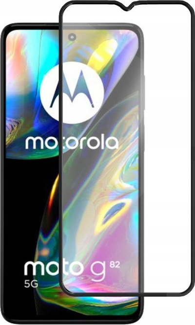 Mbrojtës ekrani 5D Full Glue Ceramic për Motorola G52 G71s G72 G82, xham qeramik, i zi