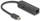Adaptuer rrjeti Delock USB-C në 2.5 Gigabit LAN, Power Delivery 100W, i zi
