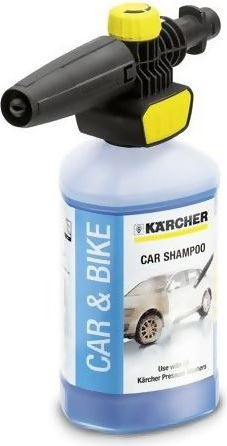 Shtesë shkumë Karcher Connect n Clean FJ 10, komplet me shampo 3 në 1, 1L, e verdhë