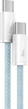Kabllo Baseus (BSU3005BLU), USB-C, 1 m, e kaltër