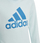 Dukse për kalamaj Adidas Big Logo Swt Jr HM8707, pambuk i butë, blu