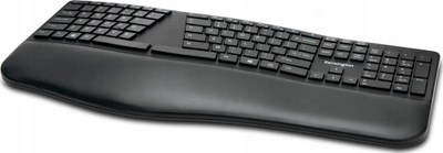 Tastierë Kensington Pro Fit Ergo Wireless, ergonomike, pa tela, e zezë