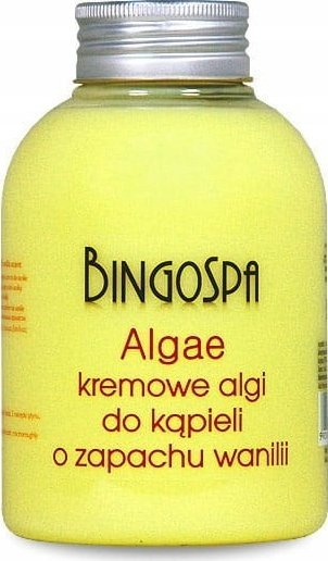 Krem banje BingoSpa me alga, erë vanilje, për lagie dhe zbutje lëkure