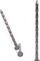 Gozhdë të galvanizuara katrore të përdredhura, 3.0mm, 80mm, metalike