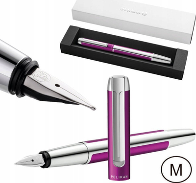 Stilolaps me boj Pelikan Pura Violet, maj M, vjollc