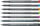 Stilolaps fin i përhershëm Staedtler Pigment Liner 308, majë e hollë, i kuq