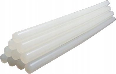 Силиконски стапчиња за жешко лепење PSM Tools, 11x300mm, 35 парчиња 1kg, проѕирни