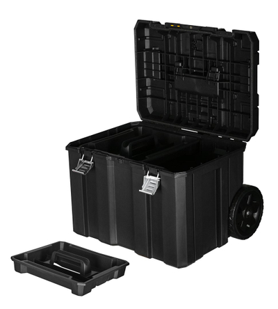 Kutia veglash me rrota Dewalt DWST83347-1 TSTAK 2.0, e verdhë e zezë