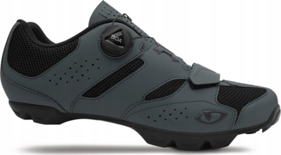 Këpucë çiklizmi MTB Giro Cylinder II, Boa L6, SPD, gri, 41