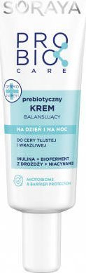 Krem fytyre Soraya Probio Care Prebiotic për lëkurë me yndyrë edhe të ndjeshme, 50 ml