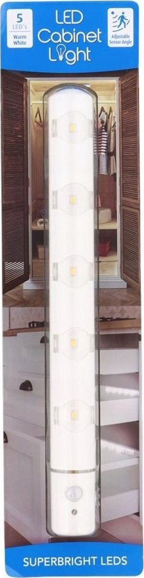 Dritë portative LED Müller Licht 27700016, me sensor lëvizjeje, me bateri, e bardhë