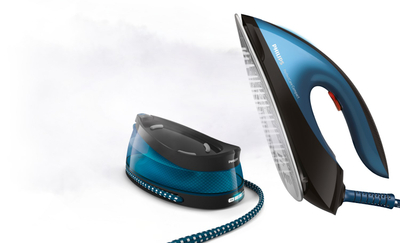 Gjenerator avulli Philips PerfectCare Compact GC7846/80, 2400W, presion i lartë avulli, i bardhë blu