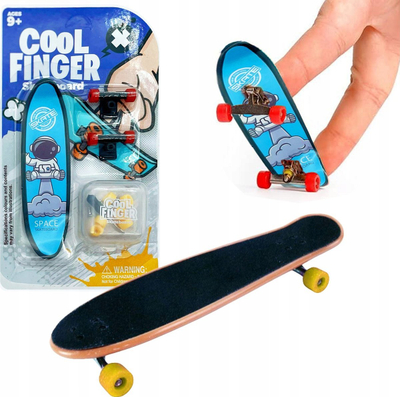 Играчка фингерборд Трифокс FINGER SKATEBOARD 1D, пластика, за деца 3+