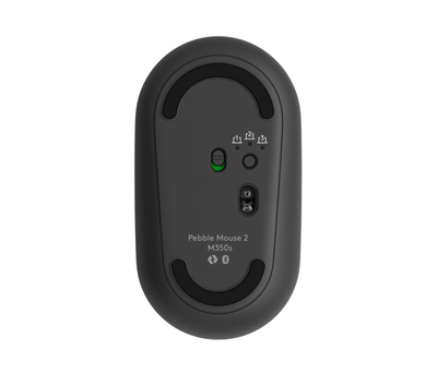 Mouse Logitech Pebble Mouse 2 M350s, Bluetooth, Silent Touch, gri