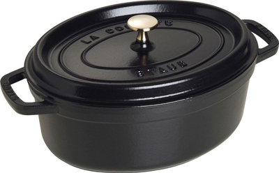 Tigan STAUB me kapak, 4.2L, 29 cm, i zi