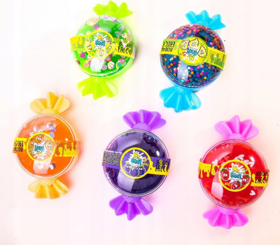 Slime aromatik për fëmijë, 40g, përzierje shumëngjyrëshe