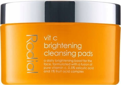 Disqe eksfoliuese Rodial Vitamin C Brightening Pads, 50 copë, për fytyrë